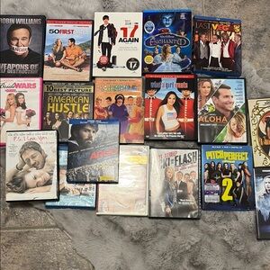 Collection of 17 Movie DVDs